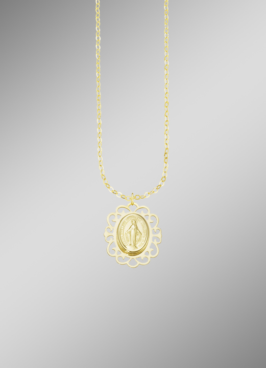 - Mooie hanger met afbeelding van de Maagd Maria met ankerketting, in Farbe  Ansicht 1