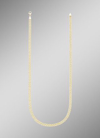 Koordkettingset van fijn goud 585/-