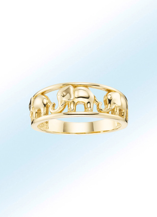 Betoverende Dames Ring Olifanten