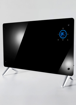 Ultraplat glazen verwarmingspaneel met LED-display