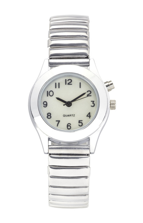 Praktische hulpmiddelen - Horloge met stretchband, in Farbe , in Ausführung Damespolshorloge Ansicht 1