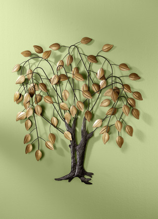 Wanddecoratie van metaal