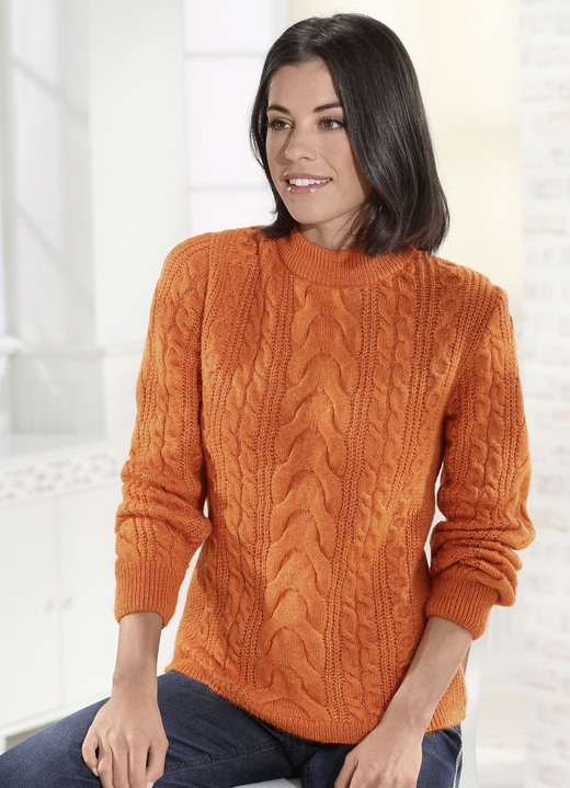 - Trui van zeer zachte kwaliteit, in Größe L(44/46) bis XS (32/34), in Farbe ORANJE