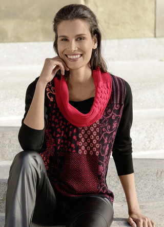 Trui in dubbel-look