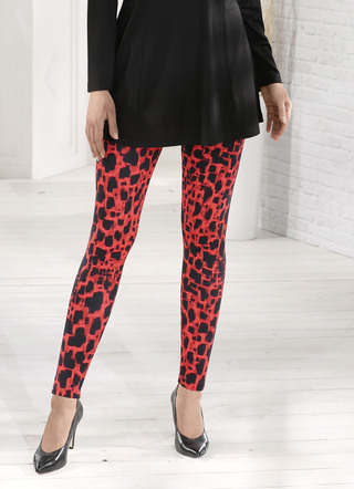 Legging met comfortabele elastische tailleband