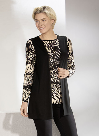 2-delige set vest en shirt