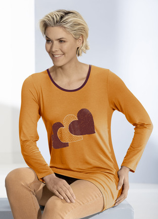 Overhemd met motiefprint in 2 kleuren