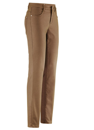 Broek in trendy lederlook