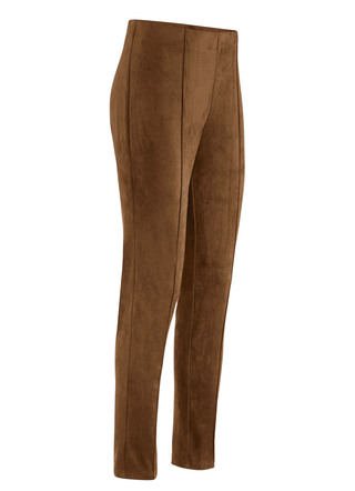 Rok in wildleer-look