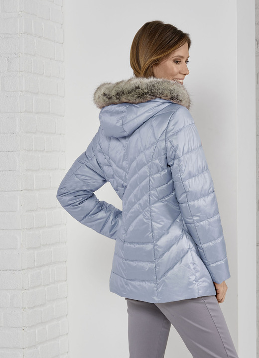 - Jas in 2 kleuren, in Größe 034 bis 052, in Farbe BLAUW