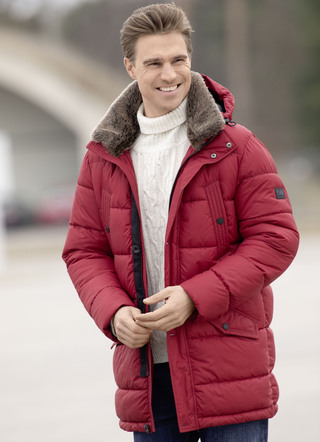 Gewatteerd jasje van "New Canadian