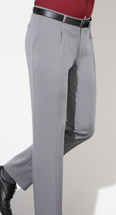 Klaus Modelle broek met lage taille, met riem in 5 kleuren