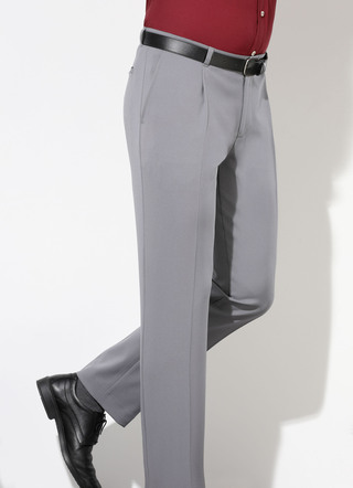 Klaus Modelle broek met lage taille, met riem in 5 kleuren