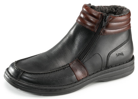 Gevoerde herenlaarzen, winterschoenen, met uitneembaar voetbed