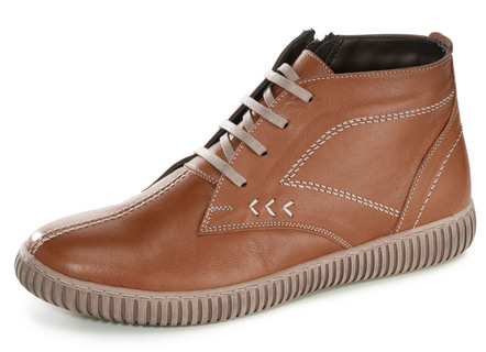 Gemini veterbootie met decoratieve stiksels