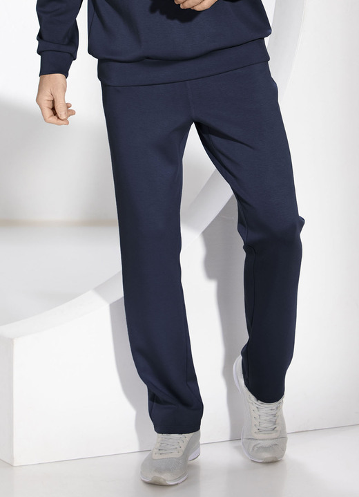 - Casual broek van “Klaus Models” in 3 kleuren, in Größe L (52/54) bis XXL (60/62), in Farbe MARINE Ansicht 1