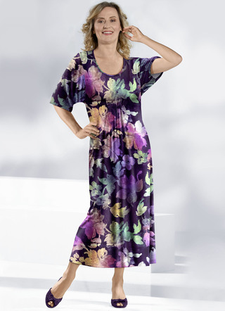 Kaftan met briljante, kleurige inkjetprint