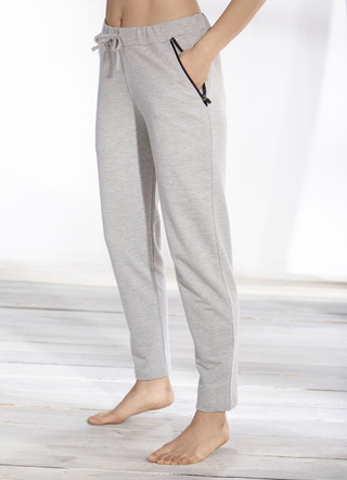 Broek met comfortabele elastische stretchband in 2 kleuren