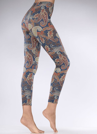 Laurina legging met digitale paisleyprint