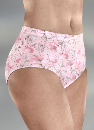 Pak van vier slips met bloemenprint