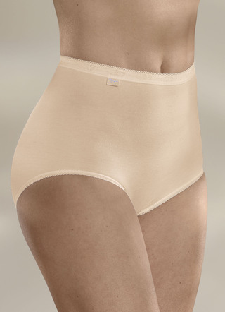 Sloggi set van drie maxislips met elastische manchetten