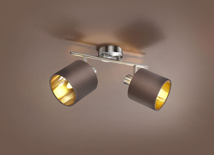 Moderne stalen plafondlampen