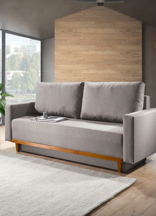 Slaapbank met comfortabele Bonnell-vering