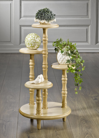 Mooie bloemen etagère