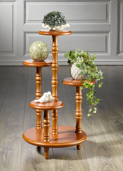 Kleine meubels - Mooie bloemen etagère, in Farbe KERSENBOOM Ansicht 1