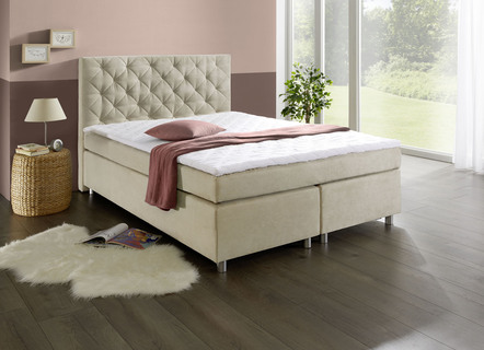 Boxspringbed met topper