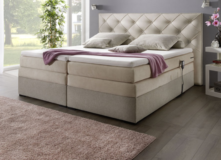 Modern boxspringbed met motor – elektrisch verstelbaar via afstandsbediening