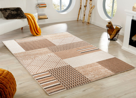 Bruggen en tapijten in een verfijnde patchwork look