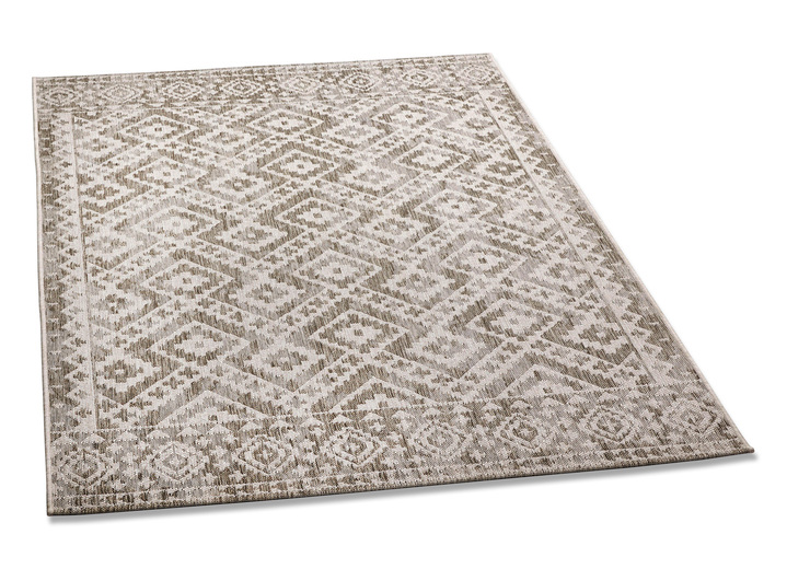 Modern - Duurzame bruggen en tapijten voor binnen- en buitengebruik, in Größe 113 (vloerkleed, 80 x 150 cm) bis 282 (Tapijt, 200 x 290 cm), in Farbe BEIGE Ansicht 1