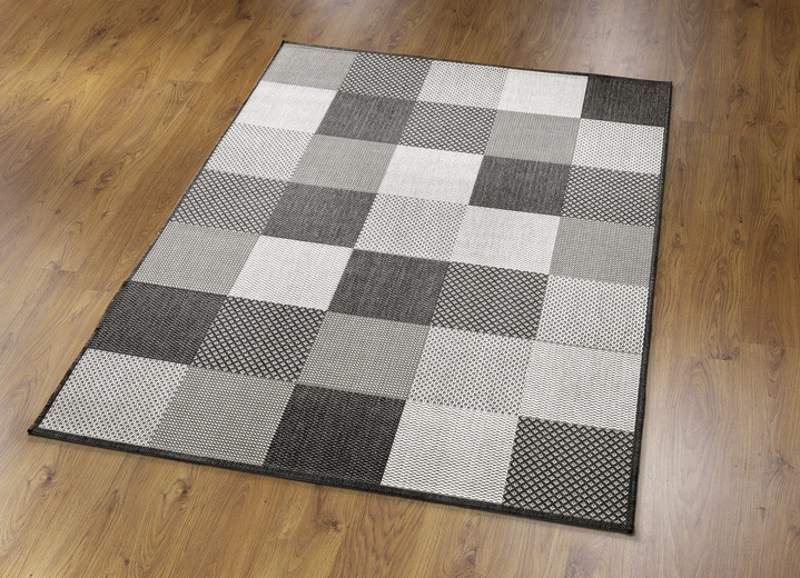 Modern - Sisal look tapijten, in Größe 111 (Brug, 60 x 110 cm) bis 282 (Tapijt, 200 x 290 cm), in Farbe GRIJS Ansicht 1