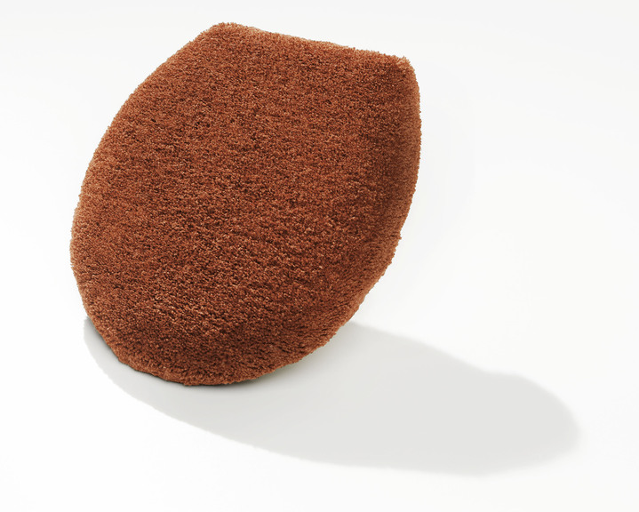 - Heerlijk zachte badkamerset van Grund, in Größe 100 (Matje, halfrond 50/80 cm) bis 112 (Toiletdekselafdekking 47/50 cm), in Farbe TERRA Ansicht 1