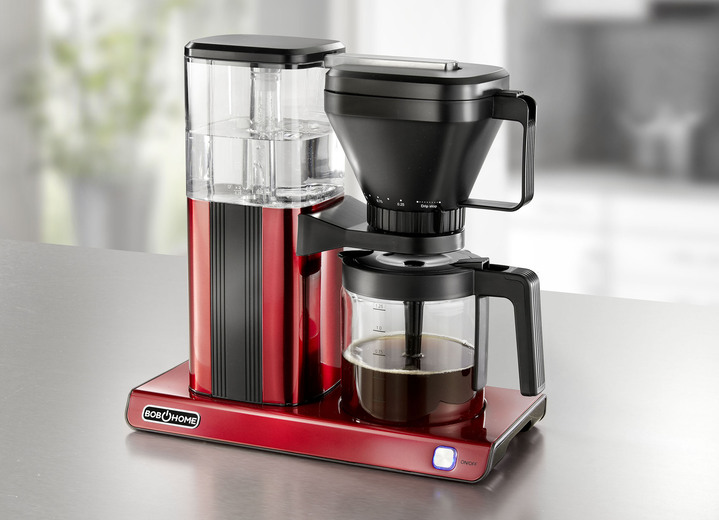 Koffie- & thee - Bob Home filterkoffiezetapparaat voor handgezette koffie, in Farbe ROOD