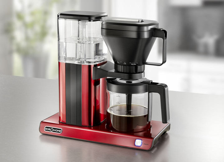 - Bob Home filterkoffiezetapparaat voor handgezette koffie, in Farbe ROOD