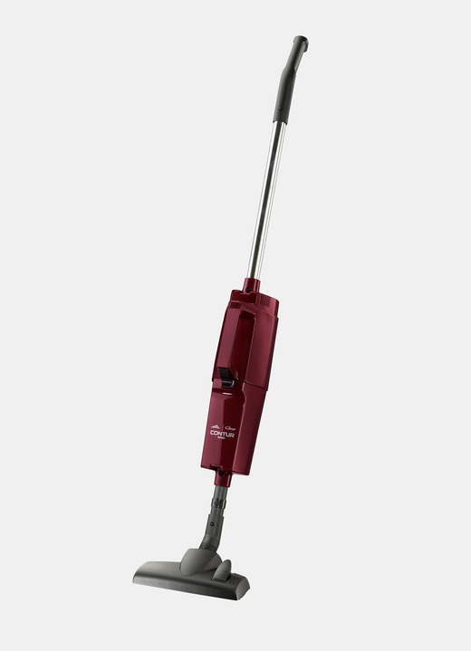 Met kabel - Omega steelstofzuiger, in Farbe ROOD, in Ausführung Contur Basic steelstofzuiger Ansicht 1