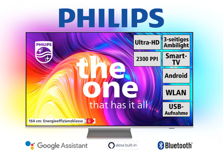 Philips 4K Ultra HD Ambilight LED TV's