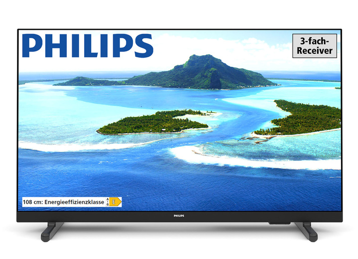 TV - Philips HD LED-TV met Pixel Plus HD, in Farbe ZWART Ansicht 1