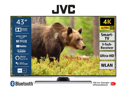 JVC LED TV met 4K Ultra HD resolutie