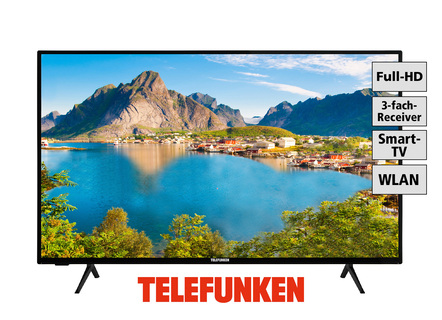 Telefunken Full-HD-LED-Fernseher zum super Preis-/Leistungsverhätnis-43''''