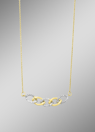 Ketting met diamanten