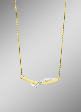 HALSKETTING GOUD 585/-