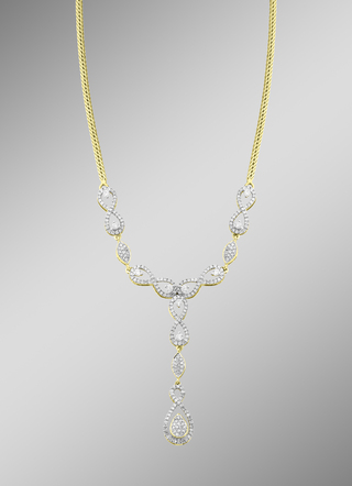 Hochwertiges Brillant-Collier