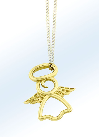 Prachtige engel hanger zonder ketting