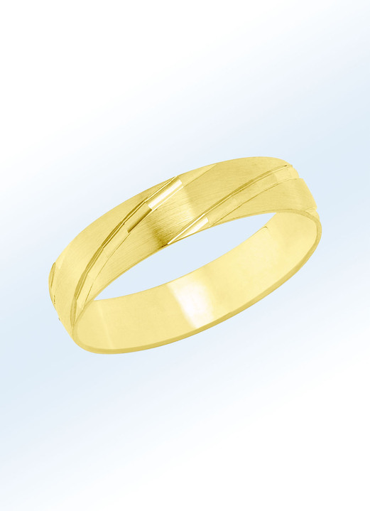 Ringen - Populaire diamanten trouwring, in Größe 160 bis 240, in Farbe  Ansicht 1