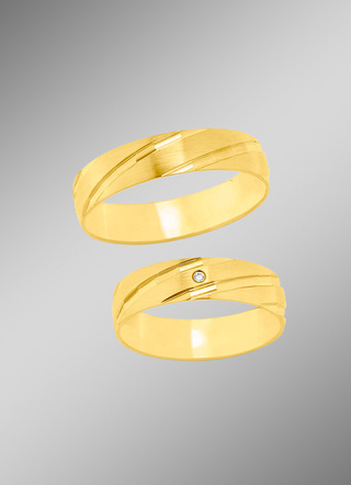 Favoriete diamanten trouwring