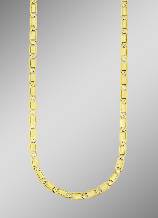 - Massieve plaatketting, gediamanteerd, in Farbe  Ansicht 1