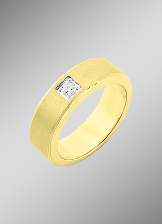 Herenring met diamant